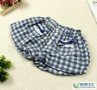 夏日童趣 探析韓版格子梭織布裙褲的批發商機